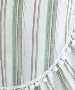 YH & Co (Chloe Yip) Brielle Dress - Green Stripe