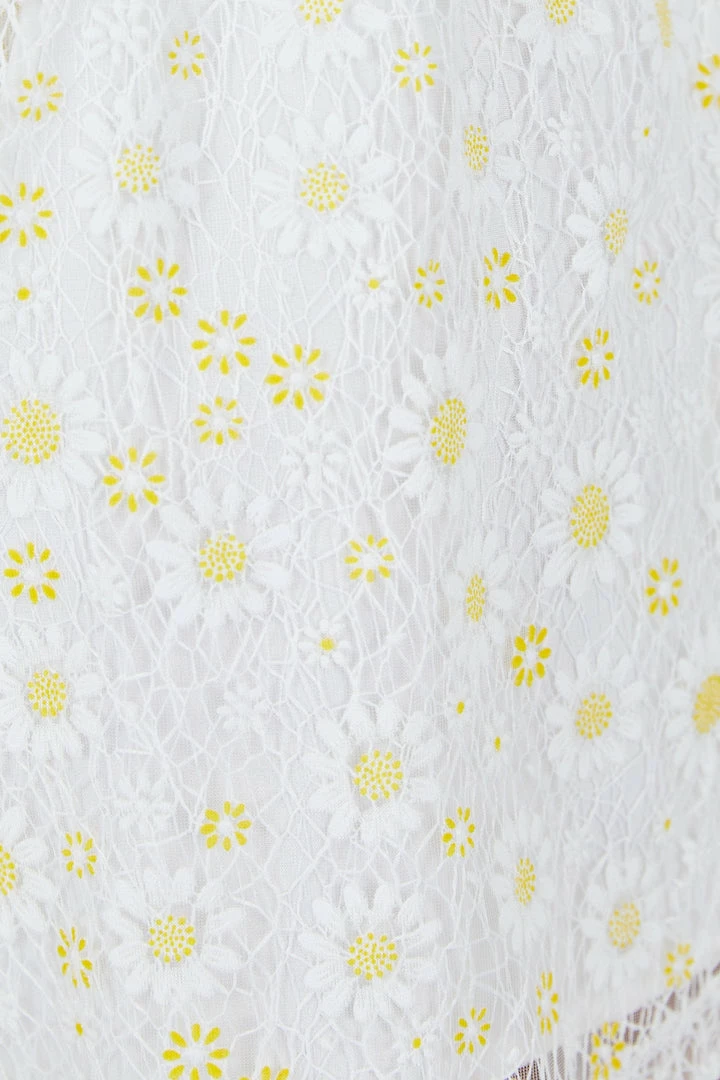 Evermore Fashion Braden Playsuit - White Floral 8 Evermore Fashion Braden Playsuit - White Floral