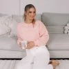 Style Box Koffee Jumper - Pink CLOTHING