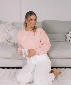 Style Box Koffee Jumper - Pink CLOTHING