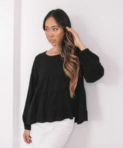 Style Box Jess Top - Black