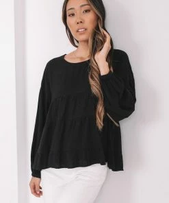 Style Box Jess Top - Black