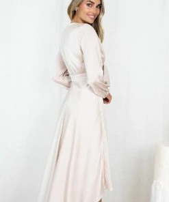 Esther Luxe Bryleigh Dress - Champagne 11 Esther Luxe Bryleigh Dress - Champagne