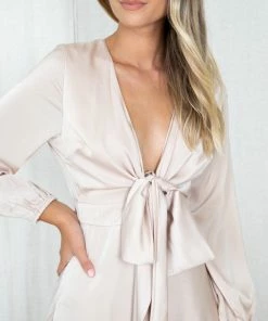 Esther Luxe Bryleigh Dress - Champagne