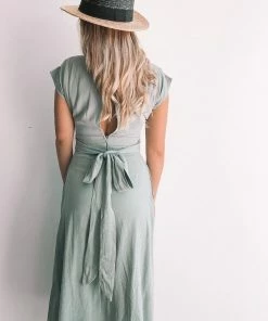 Style Box Plentiful Dress - Sage DRESSES