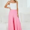 WeLove Fashion Elanor Pants - Pink CLOTHING