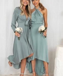 Esther Luxe DRESSES Bryleigh Dress - Sage