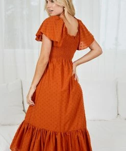 WeLove Fashion Kilian Dress - Tan