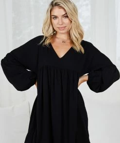 HQ Fashion DRESSES Adkins Dress - Black