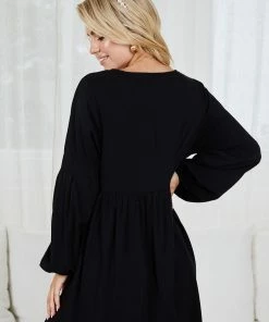 HQ Fashion DRESSES Adkins Dress - Black