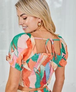 Desire Lamar Top - Multi CLOTHING