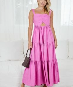 Cesi Fashion Keith Dress - Pink