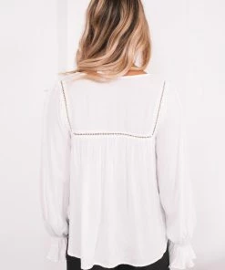 Spicy Sugar Tops Emma Top - White