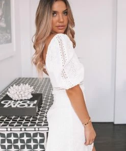Sasha Clothing Gwen Dress - White DRESSES
