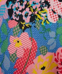 Qtrend Fashion PTY LTD DRESSES Karago Dress - Blue Print