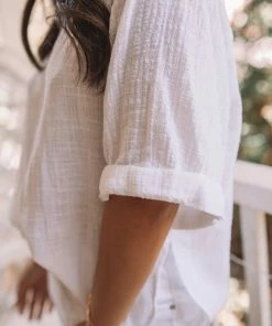 Desire Fraise Top - White Maternity Dresses 9 Desire Fraise Top - White Maternity Dresses