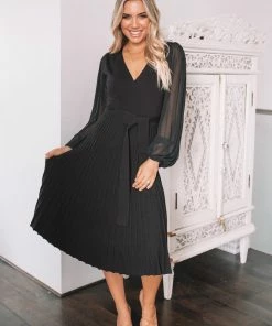 Spicy Sugar Martina Dress - Black