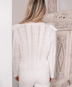 Miracle Fashion CLOTHING Nieva Jumper - White