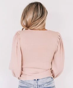 Spicy Sugar Rosanella Top - Blush