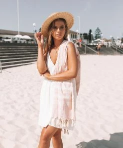 Alibaba Turkish Towel - Pink ACCESSORIES