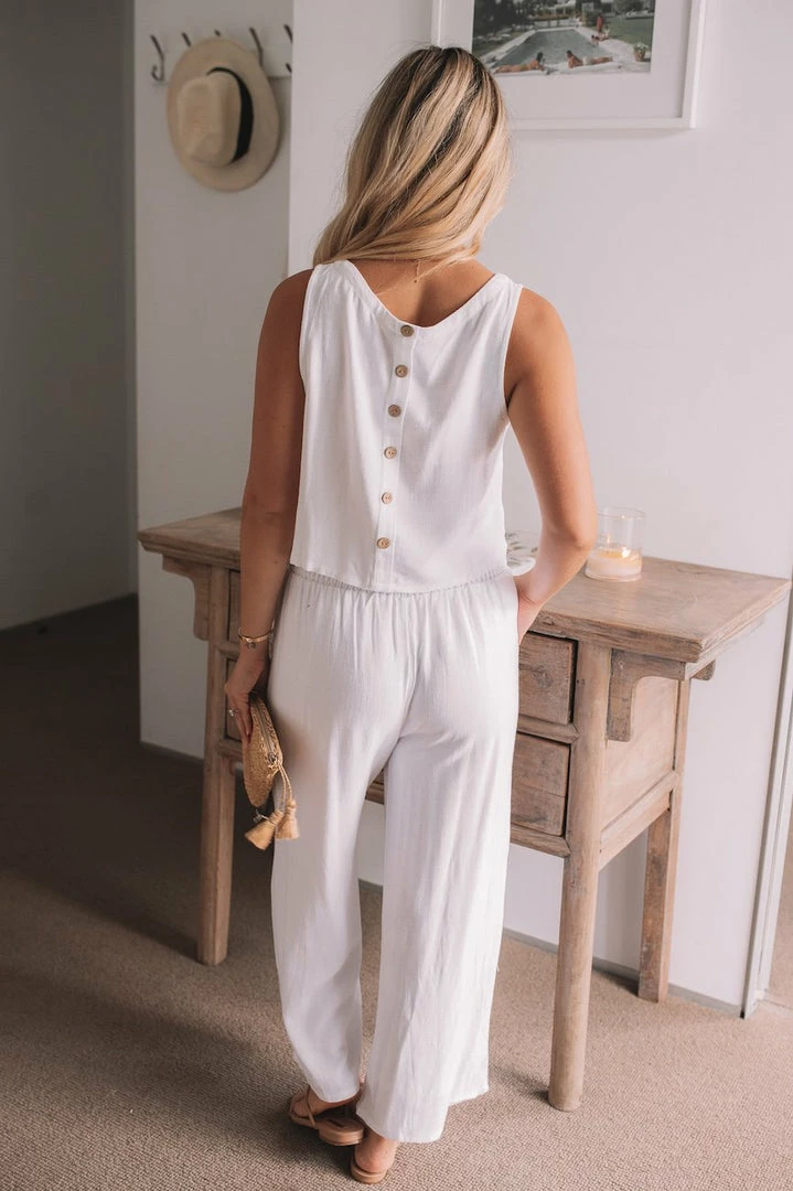 Style Box Lighthouse Pants - White CLOTHING 4 Style Box Lighthouse Pants - White CLOTHING