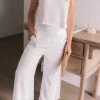 Style Box Lighthouse Pants - White CLOTHING