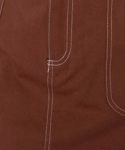 Into Fashion CLOTHING Bibliotec Skirt - Chocolate