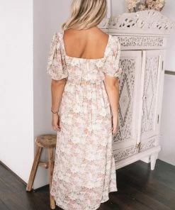 Pink Diamond Averie Dress - Floral Print 9 Pink Diamond Averie Dress - Floral Print