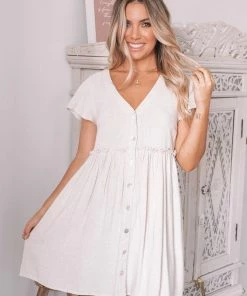 Desire DRESSES Kylie Dress - Beige