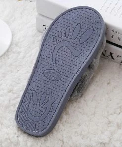 Alibaba Fluffy Slippers - Grey Maternity Dresses 8 Alibaba Fluffy Slippers - Grey Maternity Dresses
