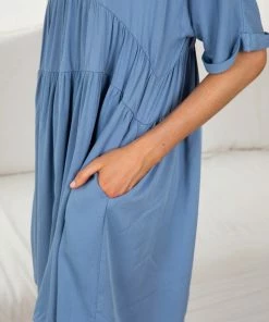 HQ Fashion DRESSES Remedy Dress - Blue 12 HQ Fashion DRESSES Remedy Dress - Blue