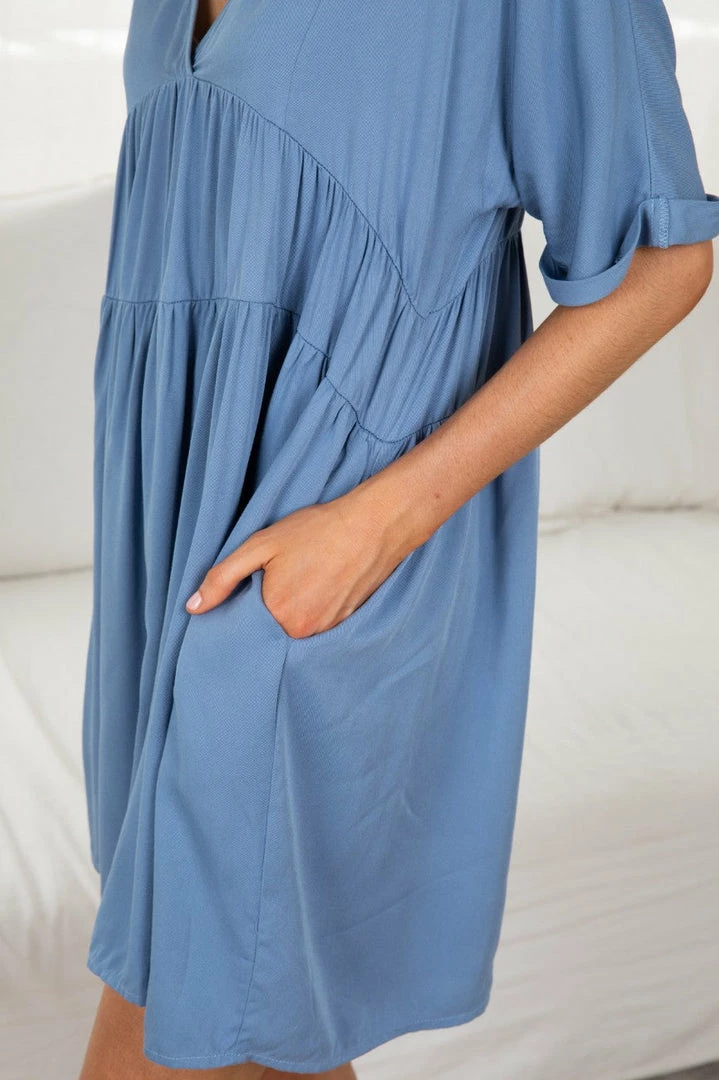 HQ Fashion DRESSES Remedy Dress - Blue 7 HQ Fashion DRESSES Remedy Dress - Blue