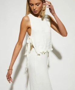 SNDYS Primrose Knit Set - White