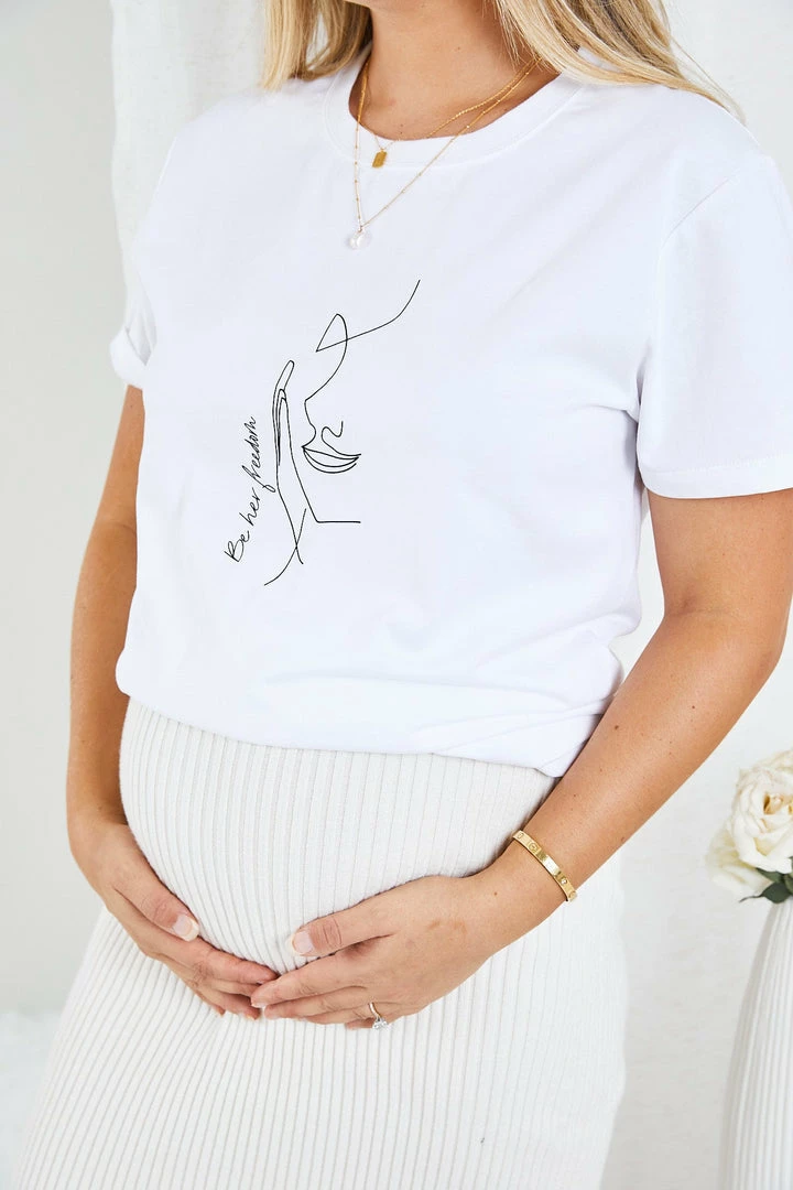 Worldchine Be Hers Freedom Top - White 4 Worldchine Be Hers Freedom Top - White