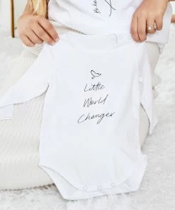 Worldchine Be Hers Baby Onesie - White 10 Worldchine Be Hers Baby Onesie - White