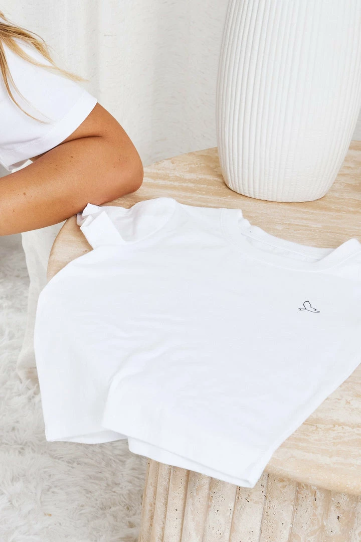 Worldchine Be Hers Kids Top - White 4 Worldchine Be Hers Kids Top - White