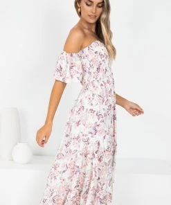 YH & Co (Chloe Yip) Rally Dress - White Floral 11 YH & Co (Chloe Yip) Rally Dress - White Floral