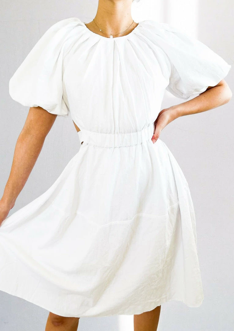 YH & Co (Chloe Yip) Gertrude Dress - White 8 YH & Co (Chloe Yip) Gertrude Dress - White