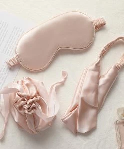 Alibaba Satin Eye Mask Pack - Pink At Home Edit