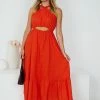 My Girl Novia Dress - Orange