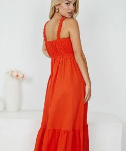 My Girl Novia Dress - Orange 8 My Girl Novia Dress - Orange