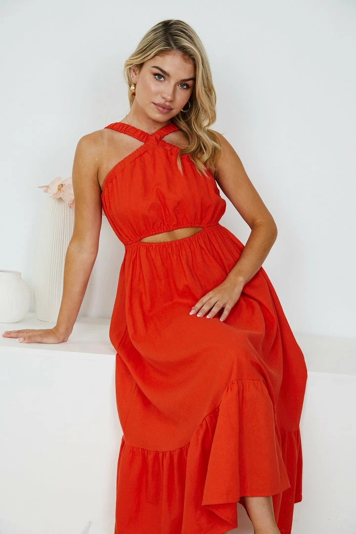 My Girl Novia Dress - Orange 6 My Girl Novia Dress - Orange