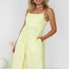 Bubblegum Clothing Rigga Dress - Yellow DRESSES