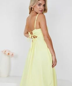 Bubblegum Clothing Rigga Dress - Yellow DRESSES