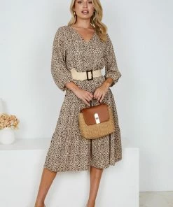 HQ Fashion Nguyen Dress - Leopard Print DRESSES 12 HQ Fashion Nguyen Dress - Leopard Print DRESSES