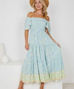 Rock Denim DRESSES Imogene Dress - Blue Print