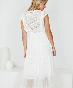 Paper Heart DRESSES Dalton Dress - White