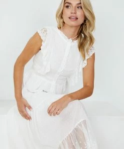 Paper Heart DRESSES Dalton Dress - White 12 Paper Heart DRESSES Dalton Dress - White