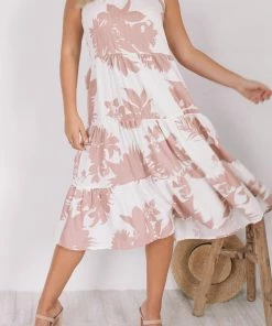 Reverse DRESSES Tyne Dress - White Print