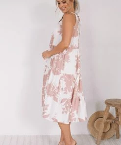 Reverse DRESSES Tyne Dress - White Print